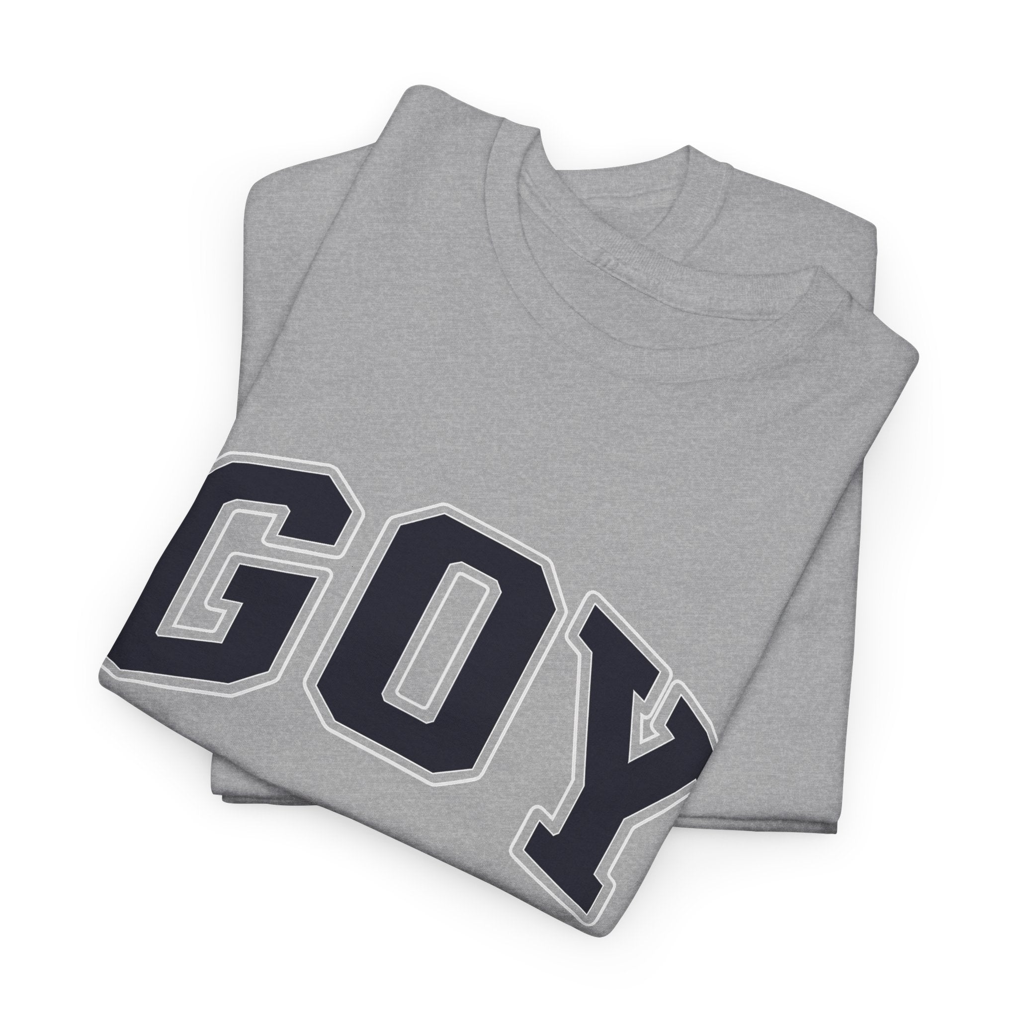 Goy T-Shirt — Collegiate Varsity Style Tee