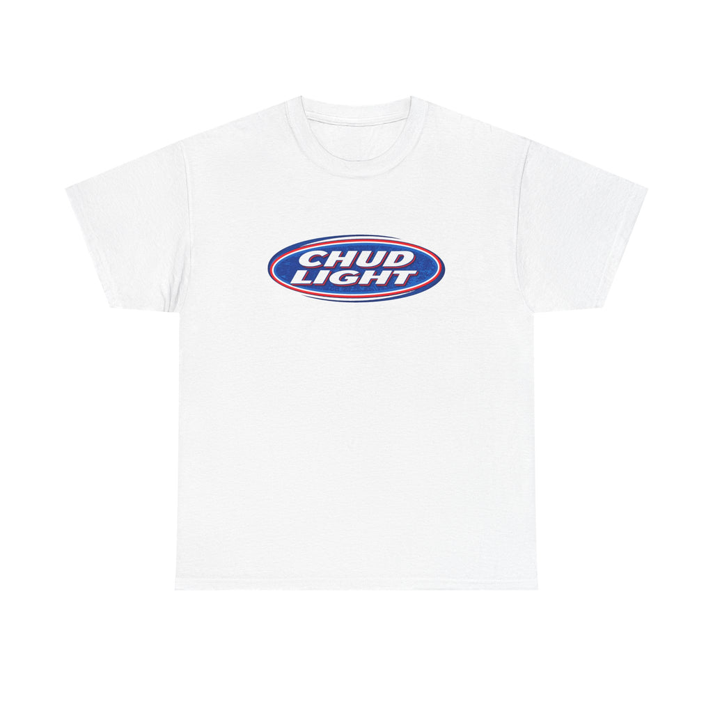 Chud Light Logo Tee — Retro Novelty Beer Parody T-Shirt