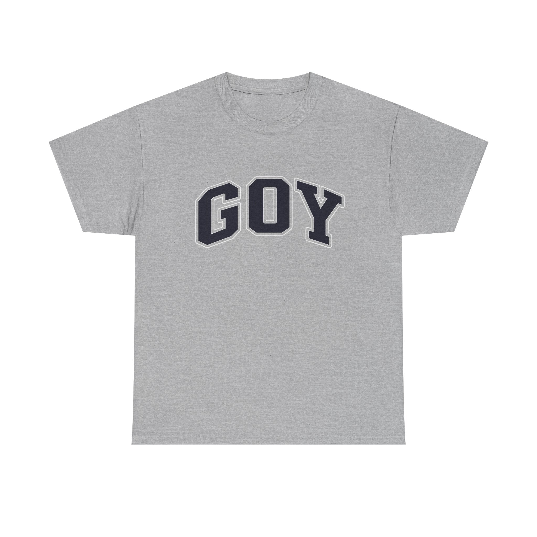 Goy T-Shirt — Collegiate Varsity Style Tee